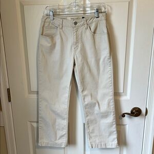 GAP Cream/Stone Bootcut Stretch Jeans